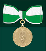 Ehrenmedaille mit Masche Ehrenmedaille mit Masche