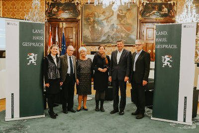 Bettina Vollath, Theo Öhlinger, Heide Schmidt, Iris Eisenberger, Jörg Leichtfried, Günter Encic © Mario Sudy Bettina Vollath, Theo Öhlinger, Heide Schmidt, Iris Eisenberger, Jörg Leichtfried, Günter Encic © Mario Sudy