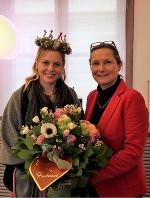 Blumenkönigin Eva II & Präsidentin Bettina Vollath © Tropper, LTD Blumenkönigin Eva II & Präsidentin Bettina Vollath © Tropper, LTD