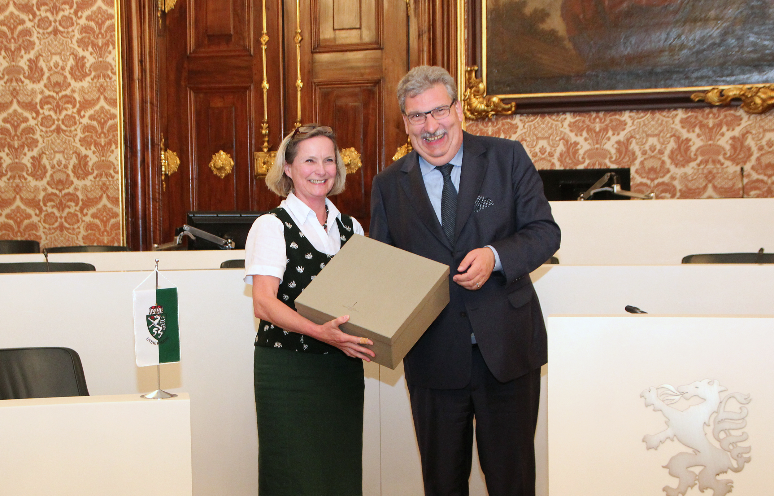 Präsidentin Vollath und Präsident Wieland Präsidentin Vollath und Präsident Wieland