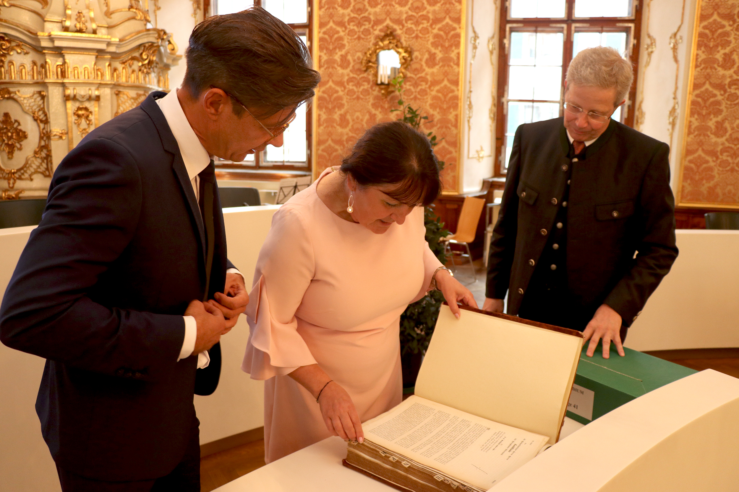 Präsentation der Sitzungsprotokolle von 1835 bis 1848 Präsentation der Sitzungsprotokolle von 1835 bis 1848