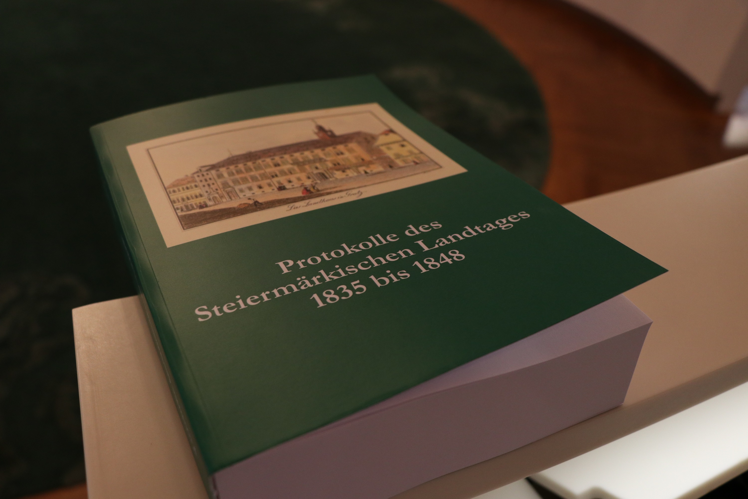 Präsentation der Sitzungsprotokolle von 1835 bis 1848 Präsentation der Sitzungsprotokolle von 1835 bis 1848