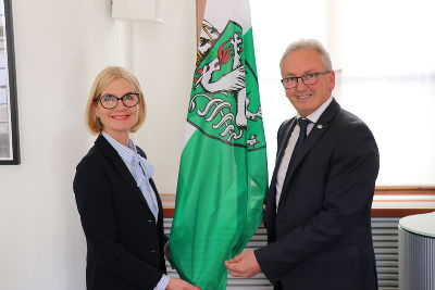 Besuch des Bundesratspräsidenten Karl Bader © LT-Stmk/Zehetner Besuch des Bundesratspräsidenten Karl Bader © LT-Stmk/Zehetner