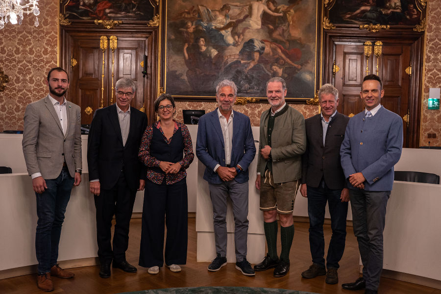 Delegation aus Südtirol in der Steiermark