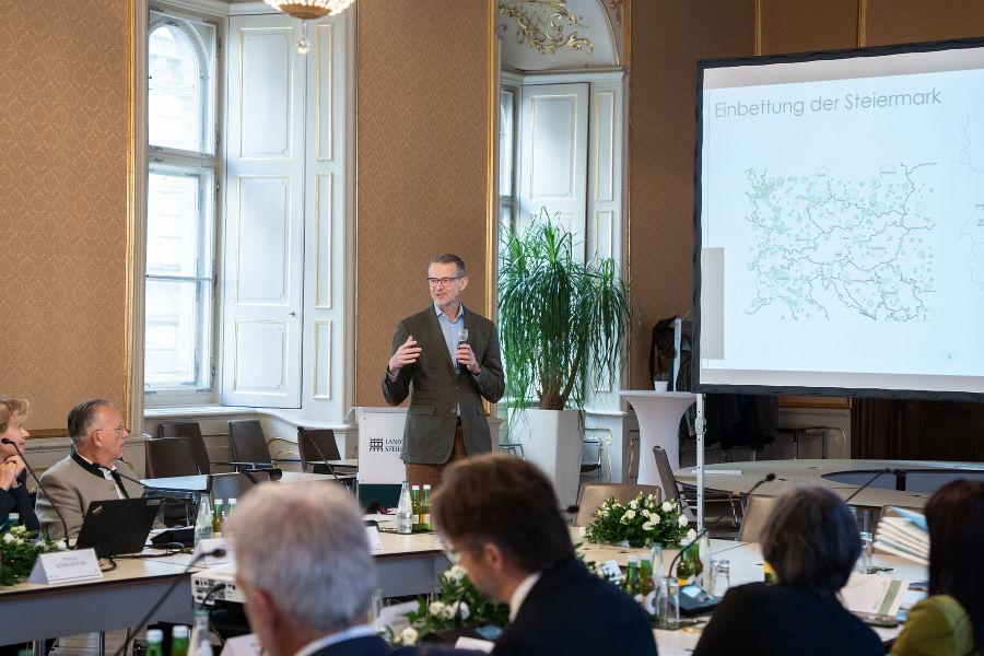Delegation aus Südtirol in der Steiermark