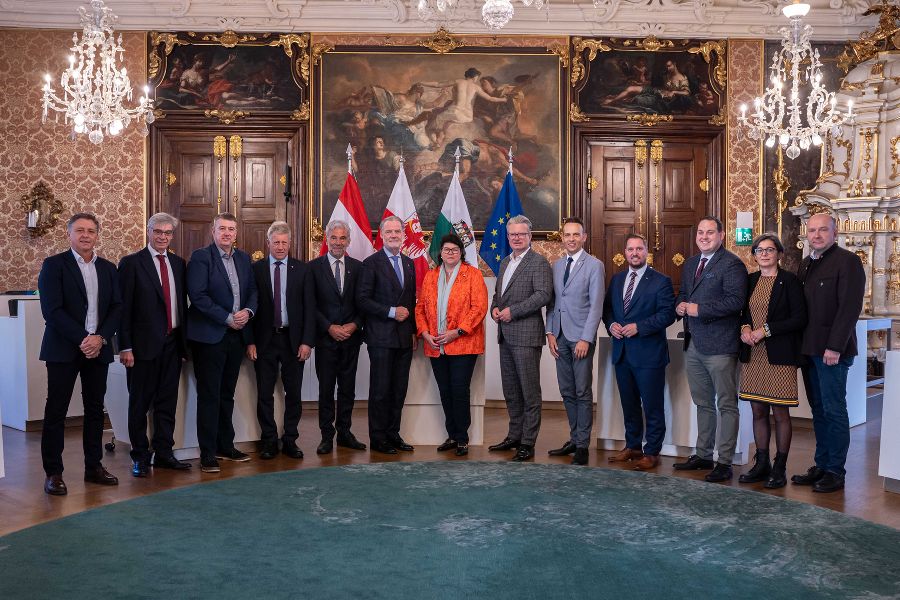 Delegation aus Südtirol in der Steiermark
