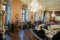 Blasmusikverband stimmt Landtag musikalisch ins neue Jahr ein