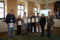 Siegerteam Quiz politische Bildung