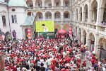 Public Viewing im Landhaushof  © LT-Stmk/Eigletsberger