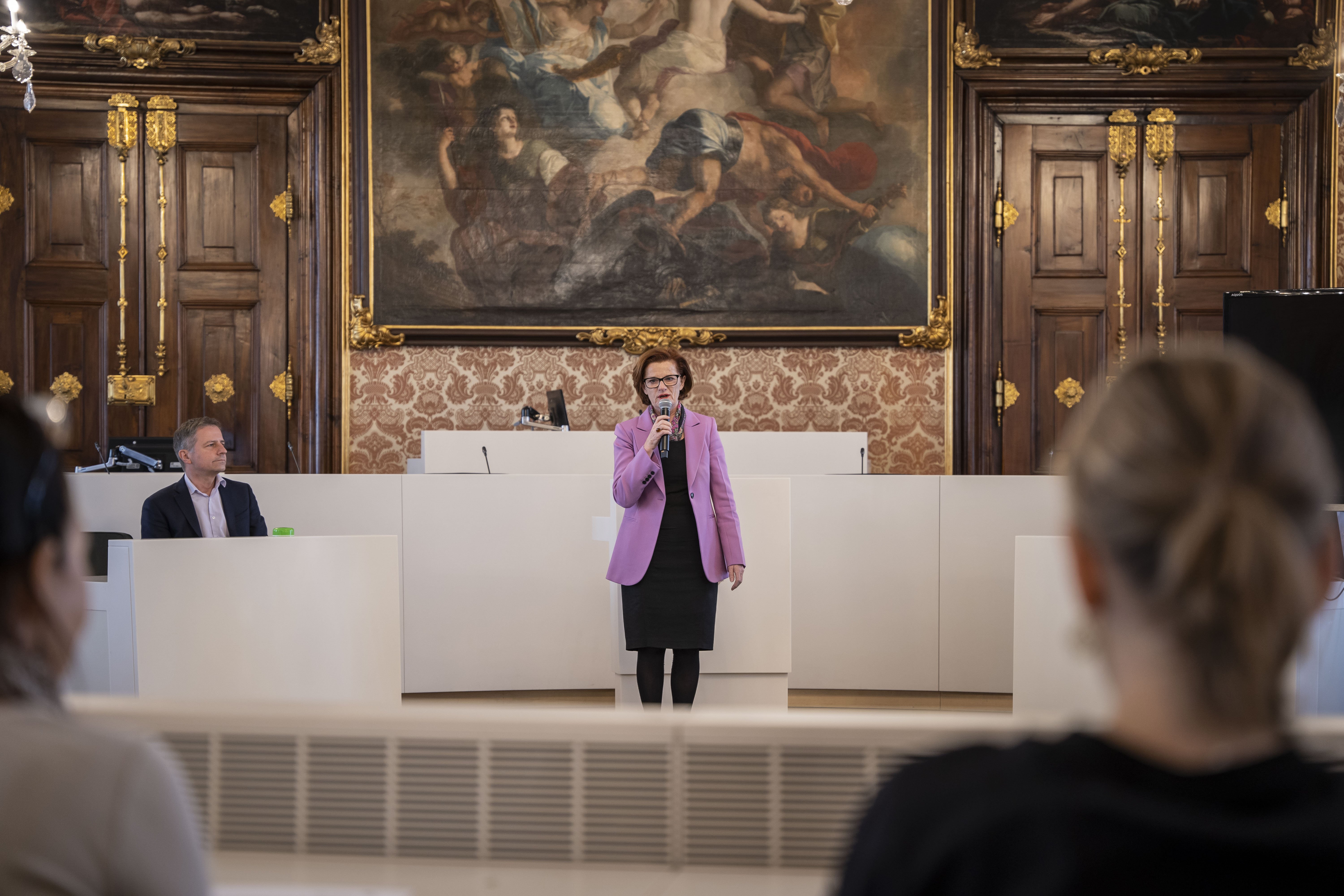 Lehrveranstaltung der PH-Stmk im Landtag