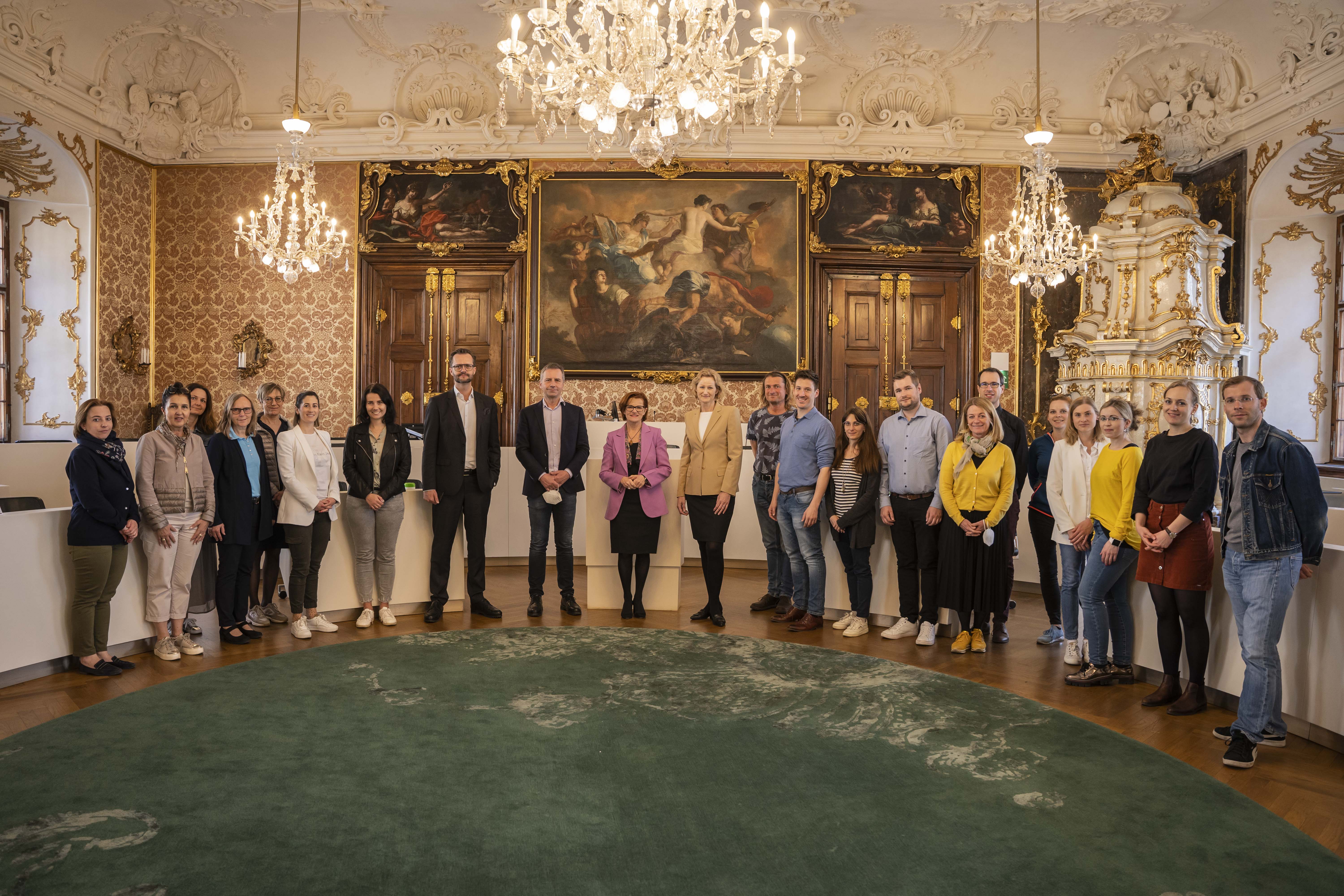 Lehrveranstaltung der PH-Stmk im Landtag