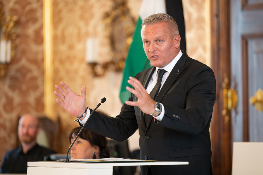Parteiübergreifende Solidarität - Gedenksitzung im Landtag